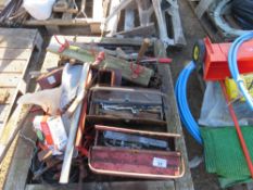 PALLET OF TOOLS AND SUNDRIES. THIS LOT IS SOLD UNDER THE AUCTIONEERS MARGIN SCHEME, THEREFORE NO VAT