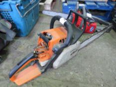 STIHL MS230 PETROL CHAINSAW, INCOMPLETE. SOLD UNDER THE AUCTIONEERS MARGIN SCHEME THEREFORE NO VAT W