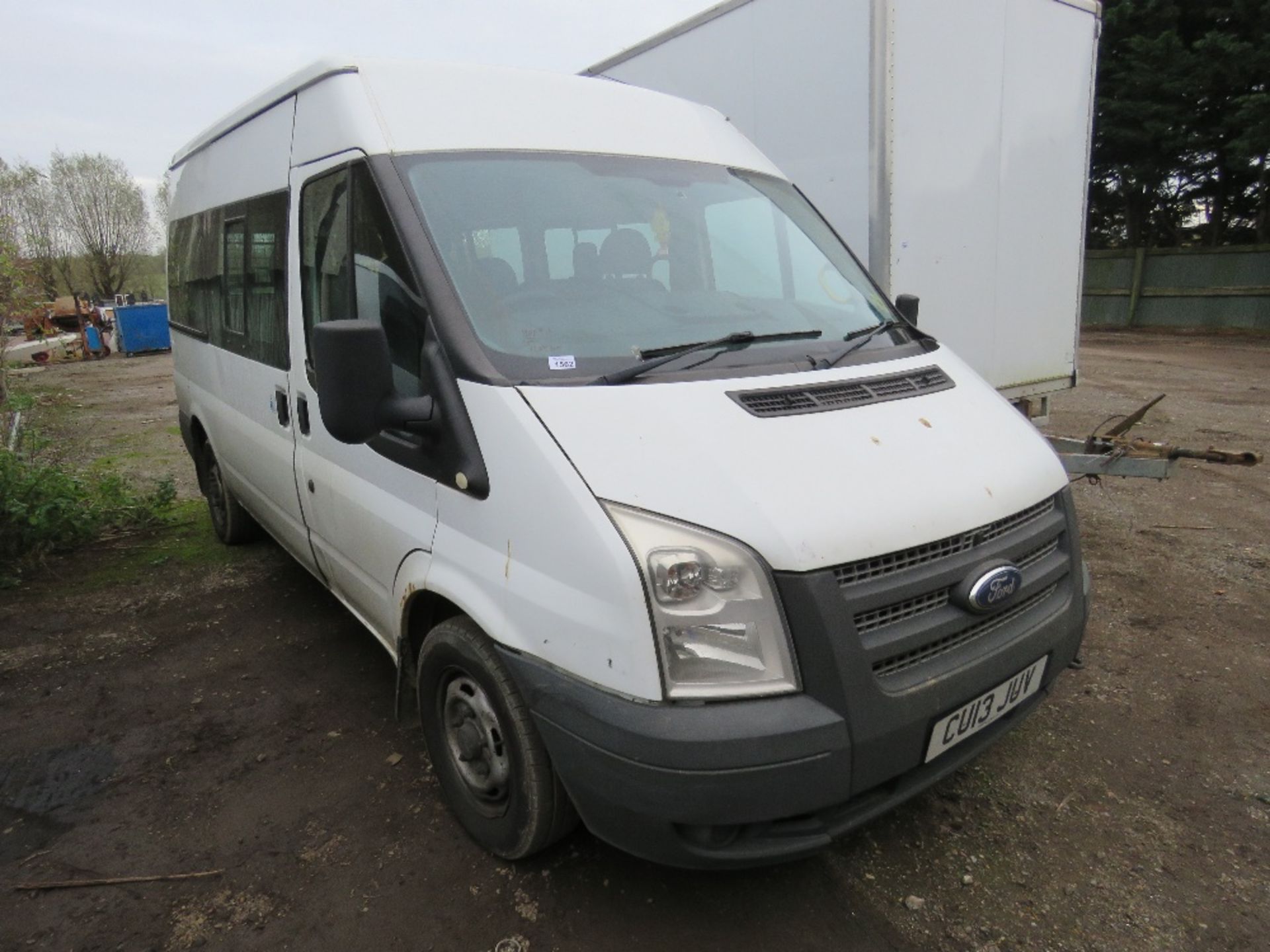 FORD TRANSIT 9 SEATER MINIBUS VAN. REG:CU13 JUV. 190,557 REC MILES. WITH V5. TESTED TILL 1/06/22. DI