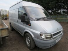 FORD TRANSIT 115T350 PANEL VAN, SILVER, REG:EX54 FRR .78,813 REC MILES. DIRECT FROM LOCAL OWNER WHO