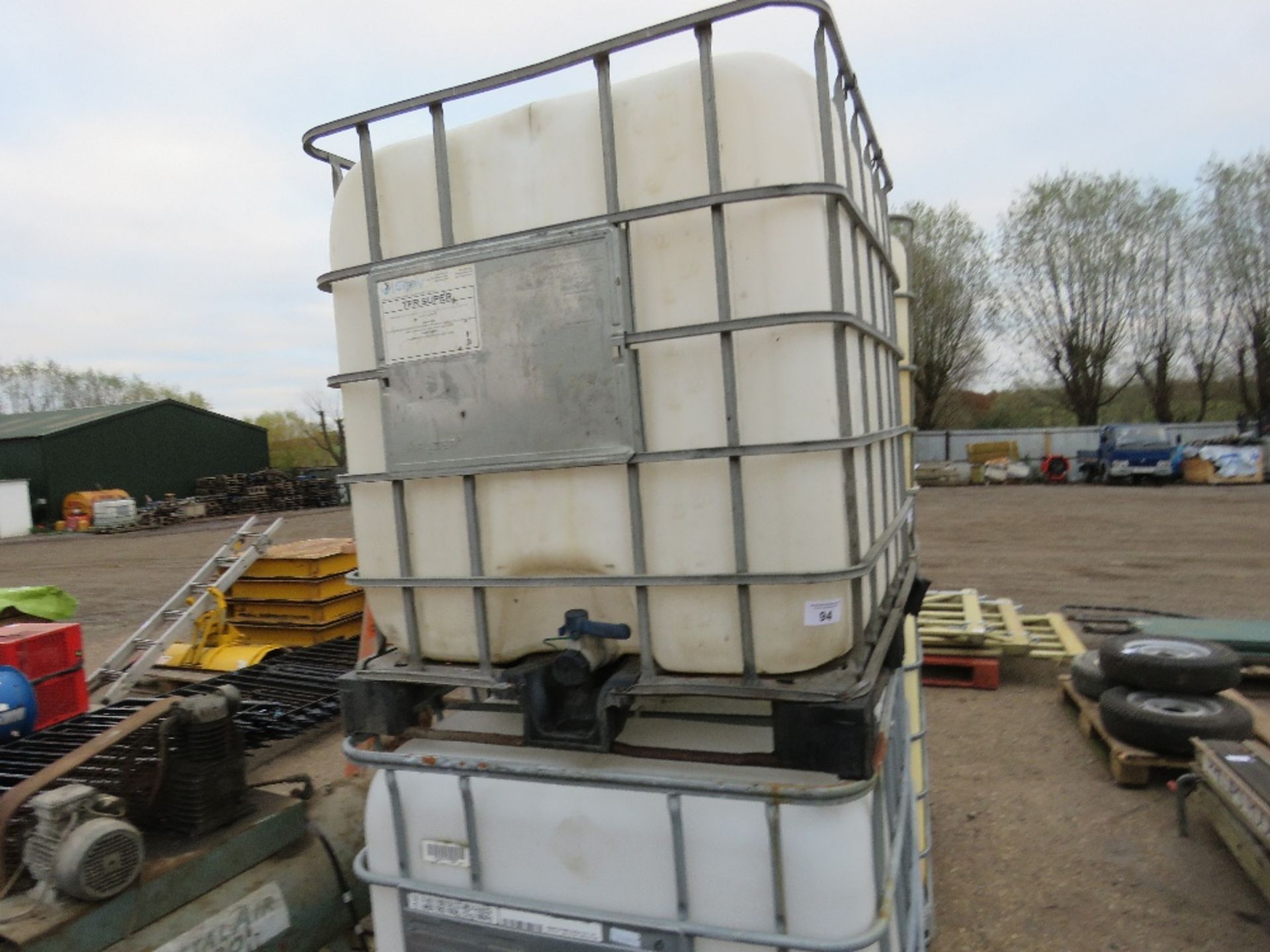 2 X IBC FLUID CONTAINERS. - Image 2 of 4