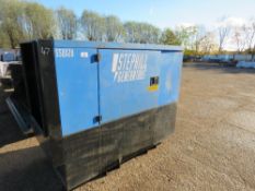 STEPHILL SSDX20 GENERATOR SET, ISUZU ENGINE, PARTS MISSING, SPARES/REPAIR. THIS LOT IS SOLD UNDER T