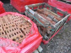 2 X PALLETS CONTAINING ASSORTED BRICKS: MAINLY SOFT REDS AND ENGINEERING. THIS LOT IS SOLD UNDER THE