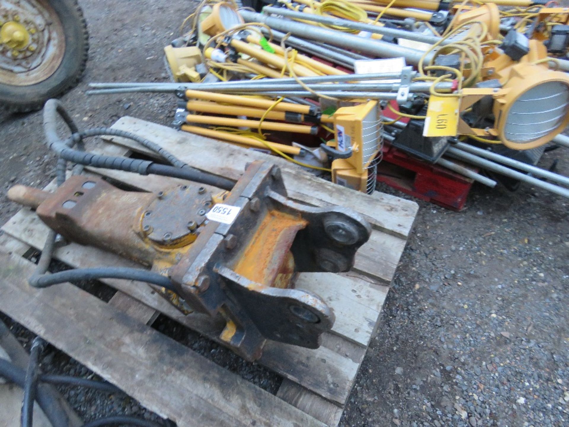 ATLAS COPCO SB200 HYDRAULIC EXCAVATOR BREAKER, 35MM PINS. PN:EA032. - Image 3 of 4