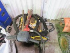 ATLAS COPCO PETROL ENGINED BREAKER PACK WITH HOSE AND GUN. SOLD UNDER THE AUCTIONEERS MARGIN SCHEME