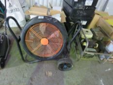 RHINO TYPE FAN. SOLD UNDER THE AUCTIONEERS MARGIN SCHEME, THEREFORE NO VAT CHARGED ON HAMMER PRICE.