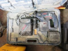 BOSCH 24VOLT BATTERY DRILL SET.