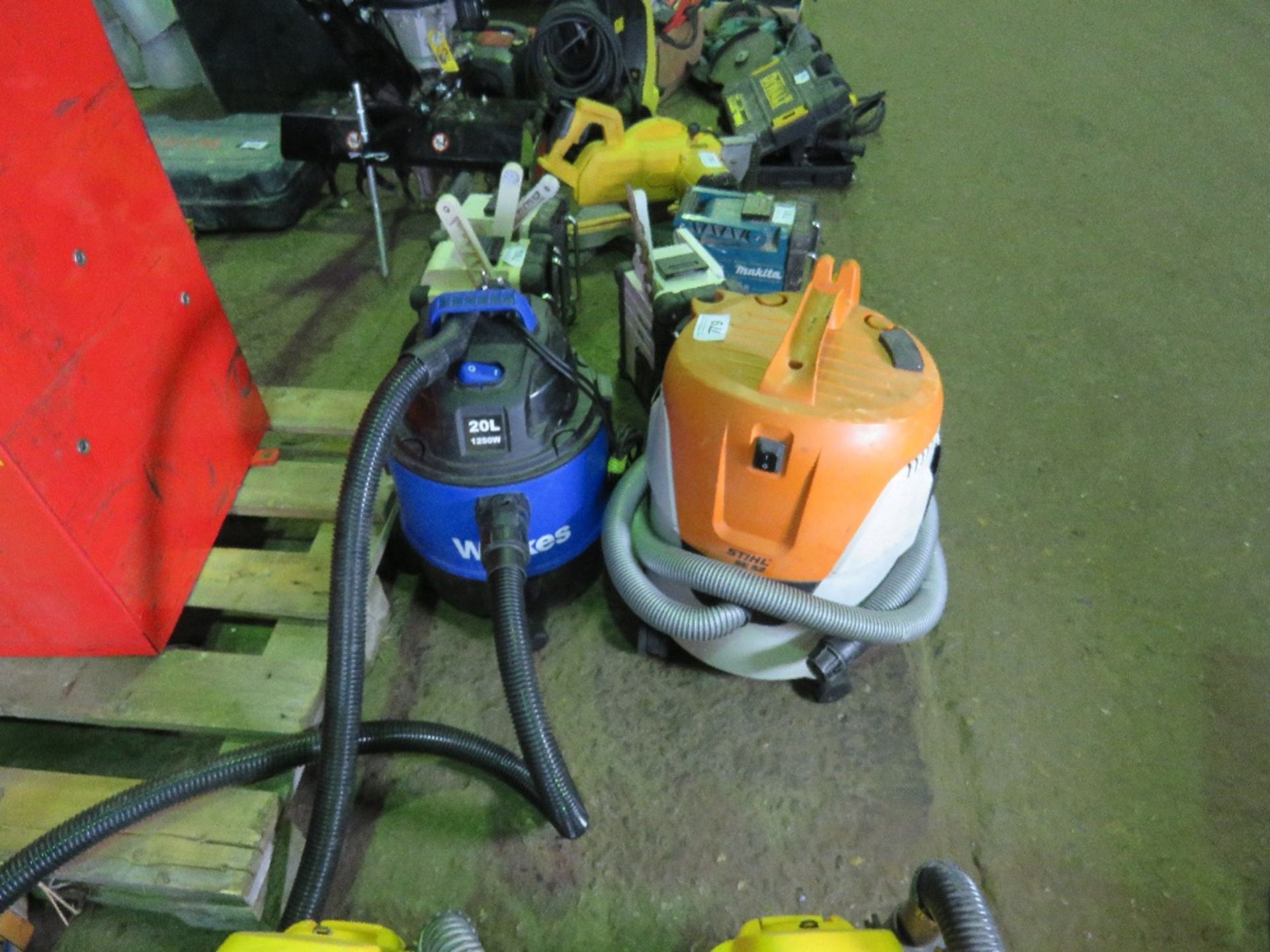 2 X 240 VOLT VACUUMS. SOLD UNDER THE AUCTIONEERS MARGIN SCHEME THEREFORE NO VAT WILL BE CHARGED ON T - Image 2 of 3