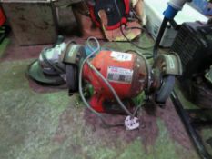 DRAPER ANGLE GRINDER & 240 VOLT SEALEY BENCH GRINDER. RETIREMENT SALE. SOLD UNDER THE AUCTIONEERS MA