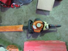 STIHL HS81 PETROL ENGINED HEDGE CUTTER.THIS LOT IS SOLD UNDER THE AUCTIONEERS MARGIN SCHEME, THEREFO