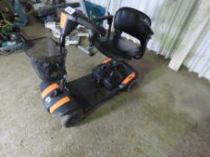 MOBILITY SCOOTER. WITH CHARGER. BATTERY FLAT THEREFORE UNTESTED. BEEN STANDING FOR SOME TIME.. SOLD