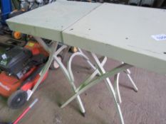 2 X MAKITA MITRE SAW STANDS/TABLES.