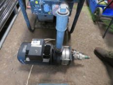 240VOLT POWERED WATER PUMP. THIS LOT IS SOLD UNDER THE AUCTIONEERS MARGIN SCHEME, THEREFORE NO VAT W
