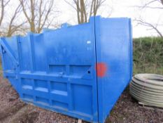 ANCHORPA SYSTEMS CHAINLIFT ENCLOSED COMPACTOR SKIP, 3PHASE POWERED.