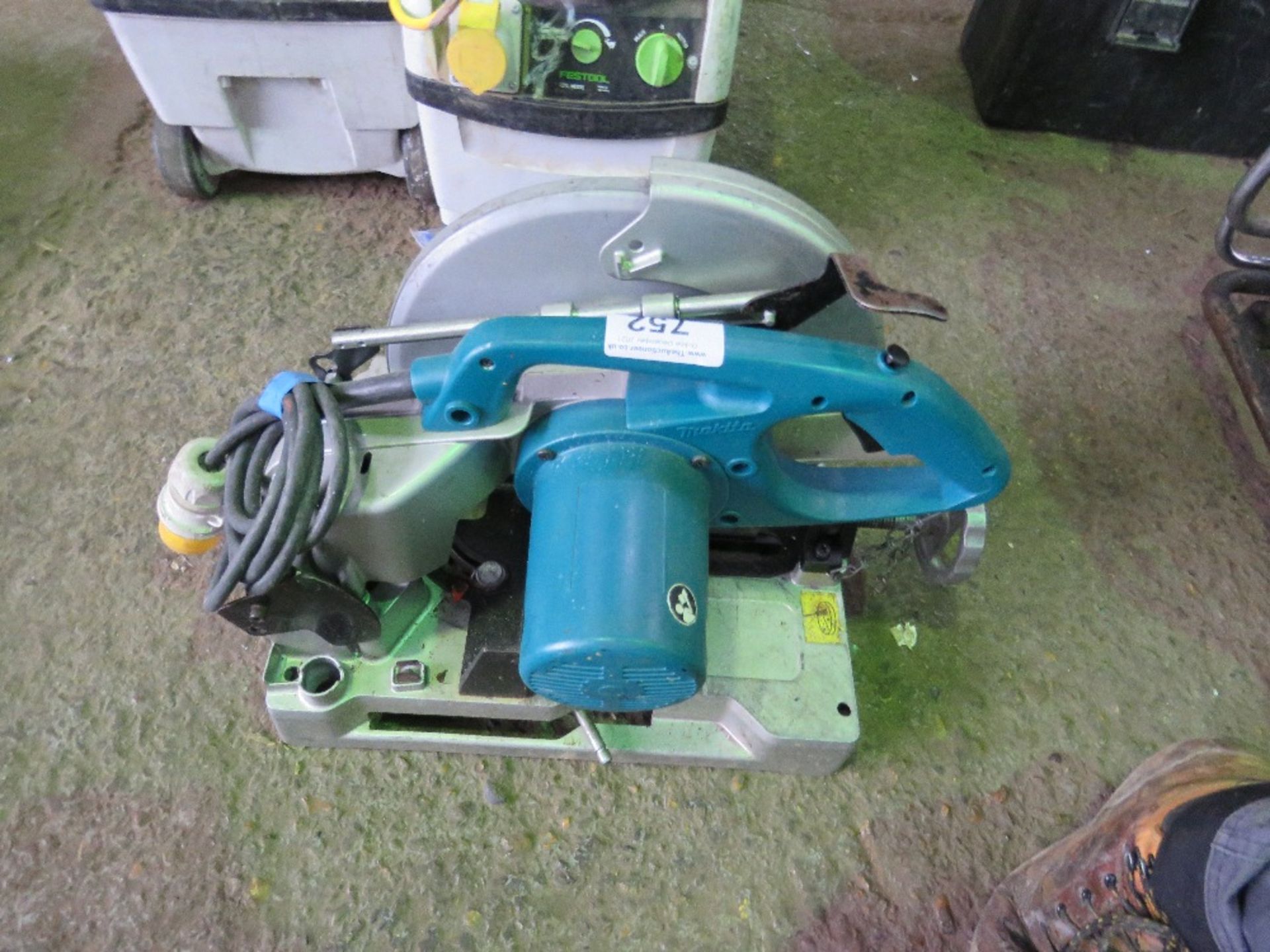 METAL CUTTING CROSS CUT SAW, 110VOLT. SOLD UNDER THE AUCTIONEERS MARGIN SCHEME THEREFORE NO VAT WILL - Image 2 of 3