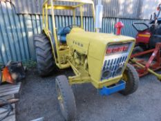 FORD INDUSTRIAL SPEC AGRICULTURAL TRACTOR, LIKE A 3000. UNFINISHED PROJECT. WHNE TESTED WAS SEEN TO