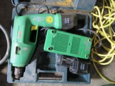 HITACHI BATTERY DRILL. EXECUTOR SALE. SOLD UNDER THE AUCTIONEERS MARGIN SCHEME THEREFORE NO VAT WILL