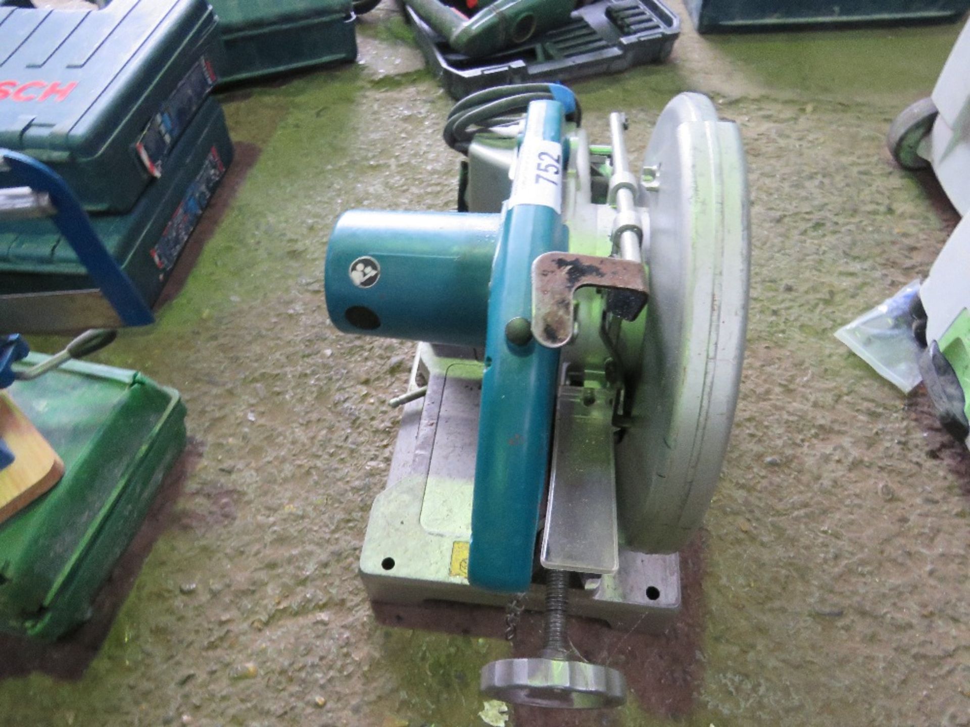 METAL CUTTING CROSS CUT SAW, 110VOLT. SOLD UNDER THE AUCTIONEERS MARGIN SCHEME THEREFORE NO VAT WILL - Image 3 of 3