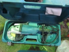 MAKITA ANGLE GRINDER IN A CASE. RETIREMENT SALE. SOLD UNDER THE AUCTIONEERS MARGIN SCHEME THEREFORE