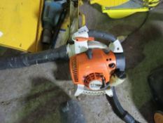 STIHL HAND HELD BLOWER. EXECUTOR SALE. SOLD UNDER THE AUCTIONEERS MARGIN SCHEME THEREFORE NO VAT WIL