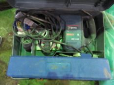 BOSCH MEDIUM SIZED BREAKER DRILL, 240VOLT, WITH BITS. RETIREMENT SALE. SOLD UNDER THE AUCTIONEERS MA