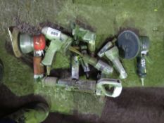 ASSORTED AIR POWERED TOOLS. SOLD UNDER THE AUCTIONEERS MARGIN SCHEME THERFORE NO VAT WILL BE CHARGE