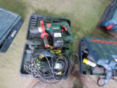 2 X 240VOLT DRILLS PLUS A JIGSAW. SOLD UNDER THE AUCTIONEERS MARGIN SCHEME THEREFORE NO VAT WILL BE