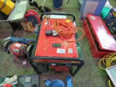 3000 PETROL GENERATOR PLUS A LEAD. RETIREMENT SALE. SOLD UNDER THE AUCTIONEERS MARGIN SCHEME THEREFO