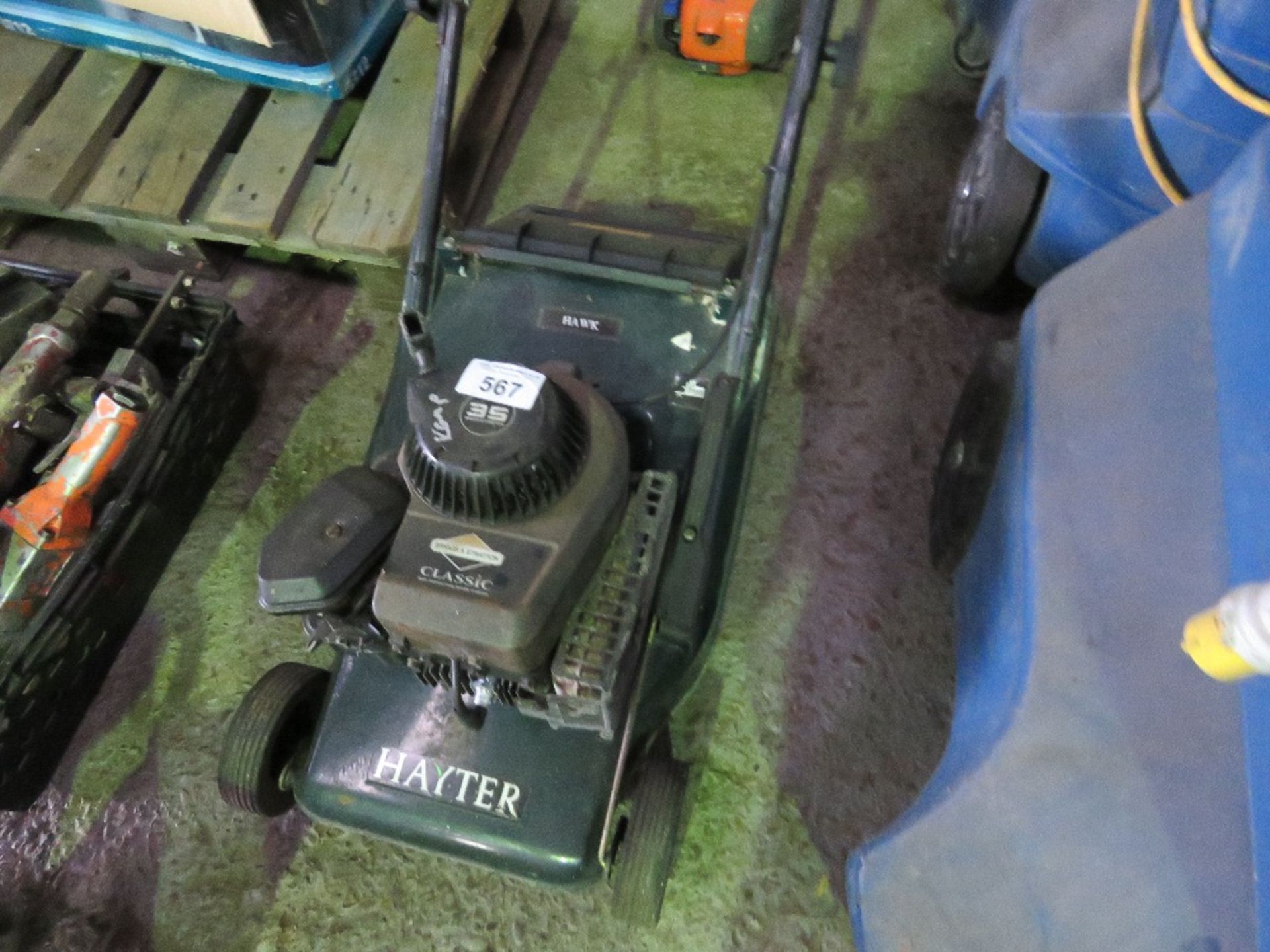 HAYTER ROLLER MOWER.