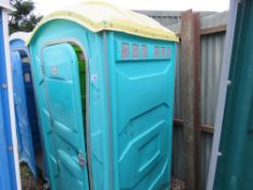 PORTABLE SITE TOILET.