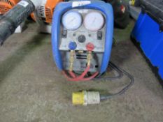 PROMAX 110VOLT REFRIDGERANT RECOVERY UNIT. SOLD UNDER THE AUCTIONEERS MARGIN SCHEME THEREFORE NO VAT