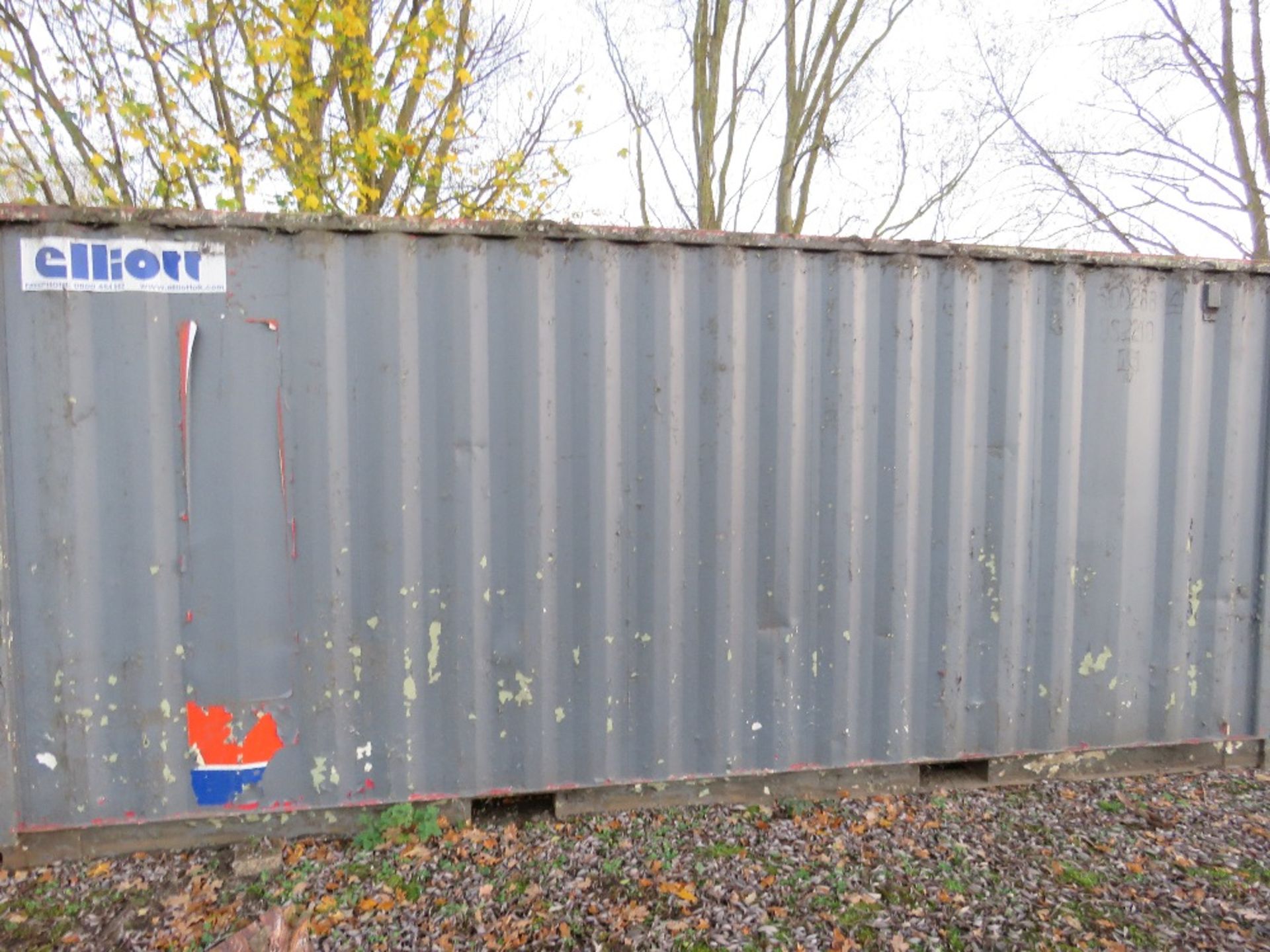 20FT LENGTH CONTAINER SECURITY STORE. THIS LOT IS SOLD UNDER THE AUCTIONEERS MARGIN SCHEME, THEREFOR - Image 5 of 6
