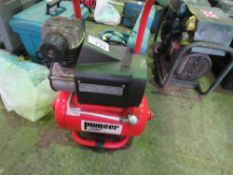 SMALL 240VOLT COMPRESSOR. RETIREMENT SALE. SOLD UNDER THE AUCTIONEERS MARGIN SCHEME THEREFORE NO VAT