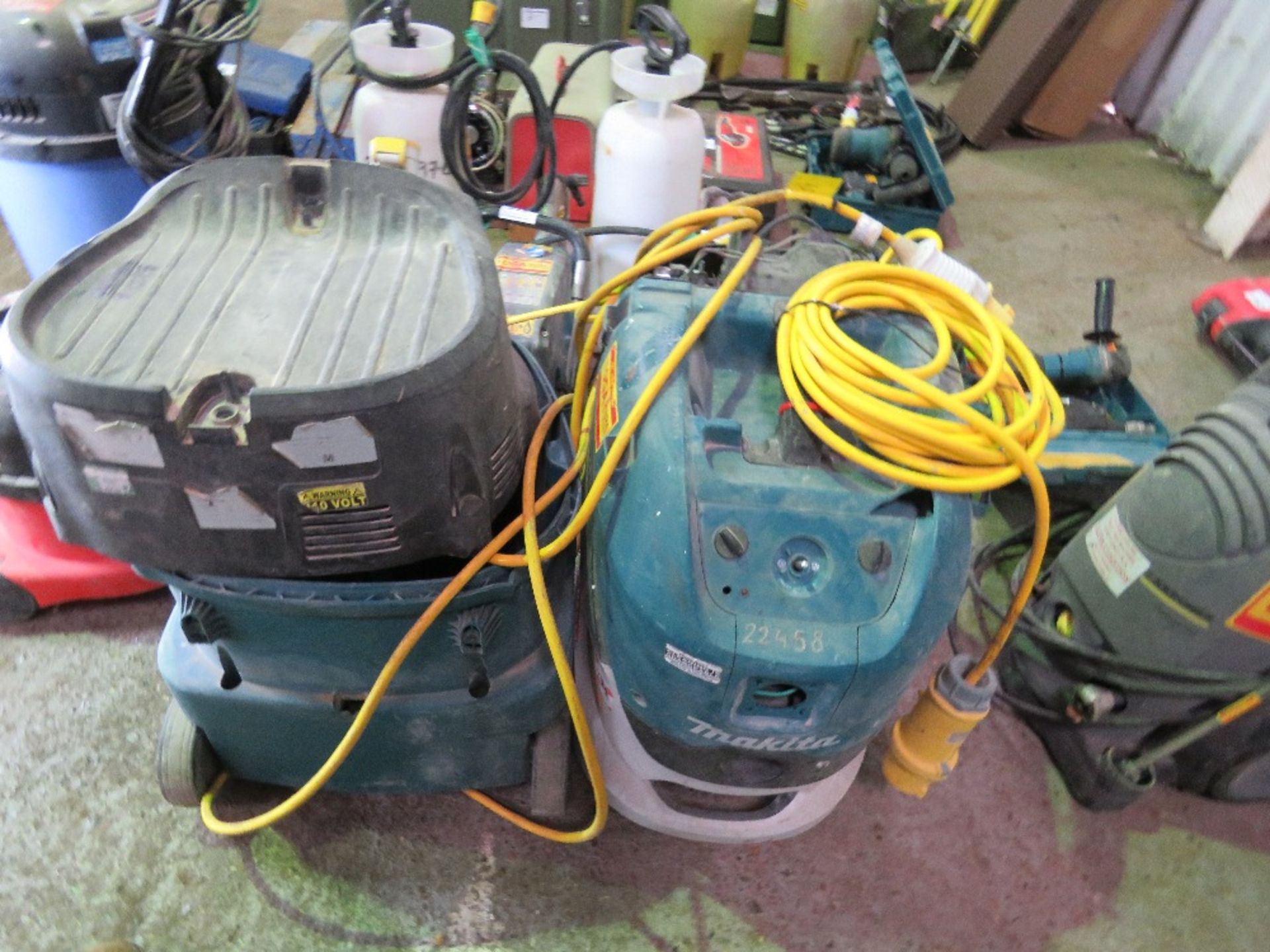 2 X MAKITA 110VOLT VACUUMS, NEED ATTENTION?? - Image 2 of 5