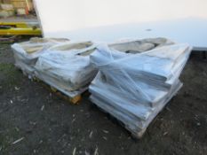 3 X LARGE PALLETS OF YORK STONE FLAGS/PIECES.NO VAT ON THE HAMMER PRICE OF THIS LOT.