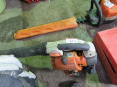 STIHL PETROL ENGINED HAND HELD BLOWER.THIS LOT IS SOLD UNDER THE AUCTIONEERS MARGIN SCHEME, THEREFOR