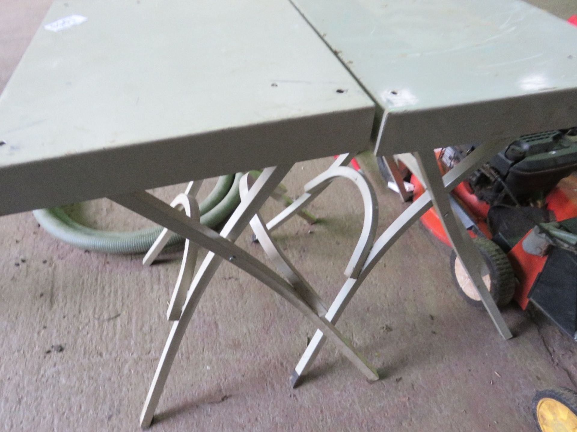 2 X MAKITA MITRE SAW STANDS/TABLES. - Image 2 of 2