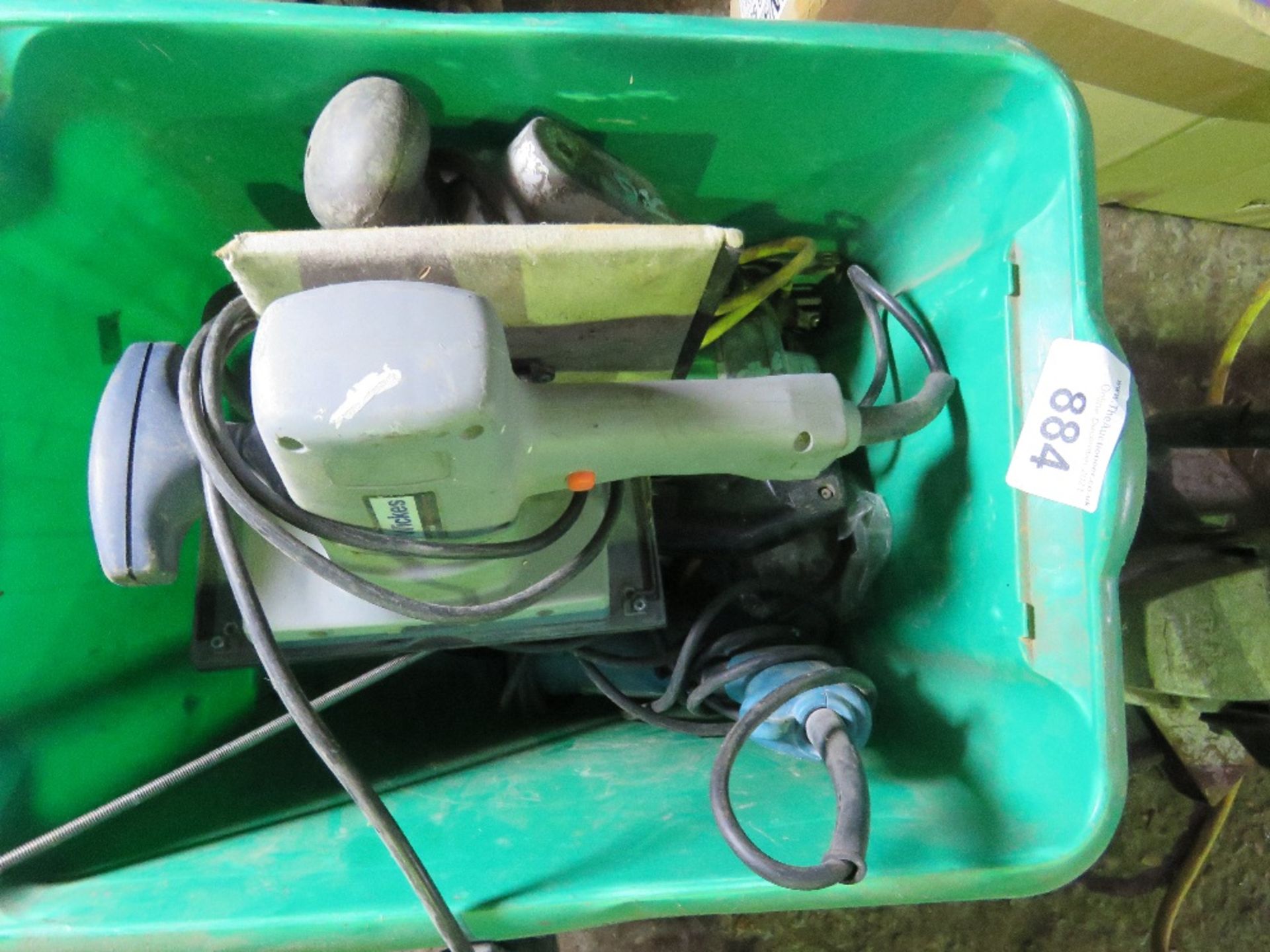 4 X POWER TOOLS: NIBBLER, DRIVER, JIGSAW, SANDER. SOLD UNDER THE AUCTIONEERS MARGIN SCHEME THERFORE - Image 3 of 3