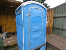 PORTABLE SITE TOILET.