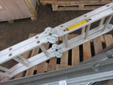 MULTI POSITION LADDER. THIS LOT IS SOLD UNDER THE AUCTIONEERS MARGIN SCHEME, THEREFORE NO VAT WILL B