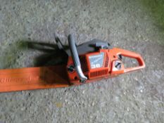 HUSQVARNA 36 PETROL ENGINED CHAINSAW. GENUINE RETIREMENT SALE (ILL HEALTH). SOLD UNDER THE AUCTIONEE