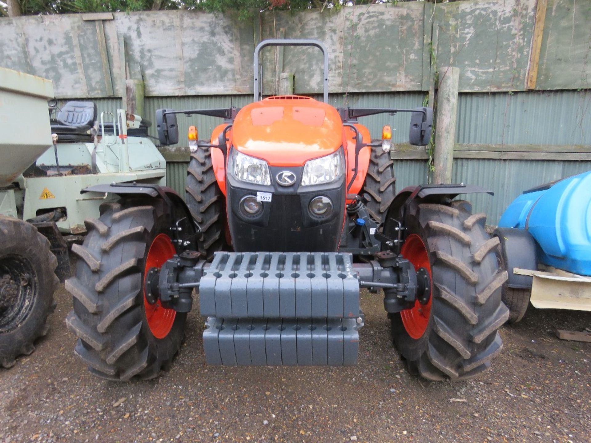 KUBOTA M5111 AGRICULTURAL 4WD TRACTOR, 113 HP, REG:SP20 ADZ, 170 REC HOURS. SN:KBTMGEDRJH8054229. RO