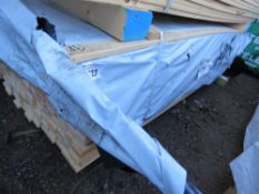 SMALL PACK OF UNTREATED TIMBER FENCE CLADDING SLATS. SIZE: 1.83M LENGTH X 45MM WIDTH X 16MM D