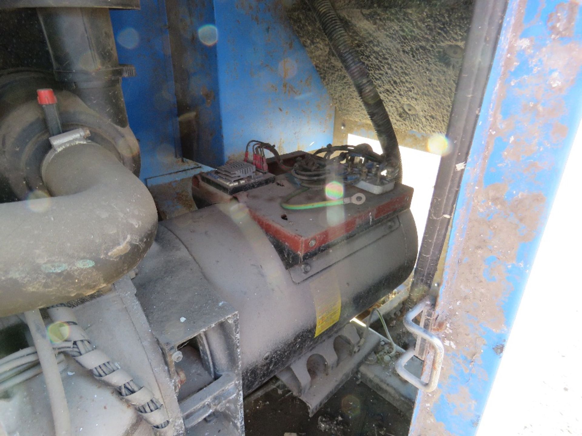 STEPHILL SSDX20 GENERATOR SET, ISUZU ENGINE, PARTS MISSING, SPARES/REPAIR. THIS LOT IS SOLD UNDER T - Image 4 of 8