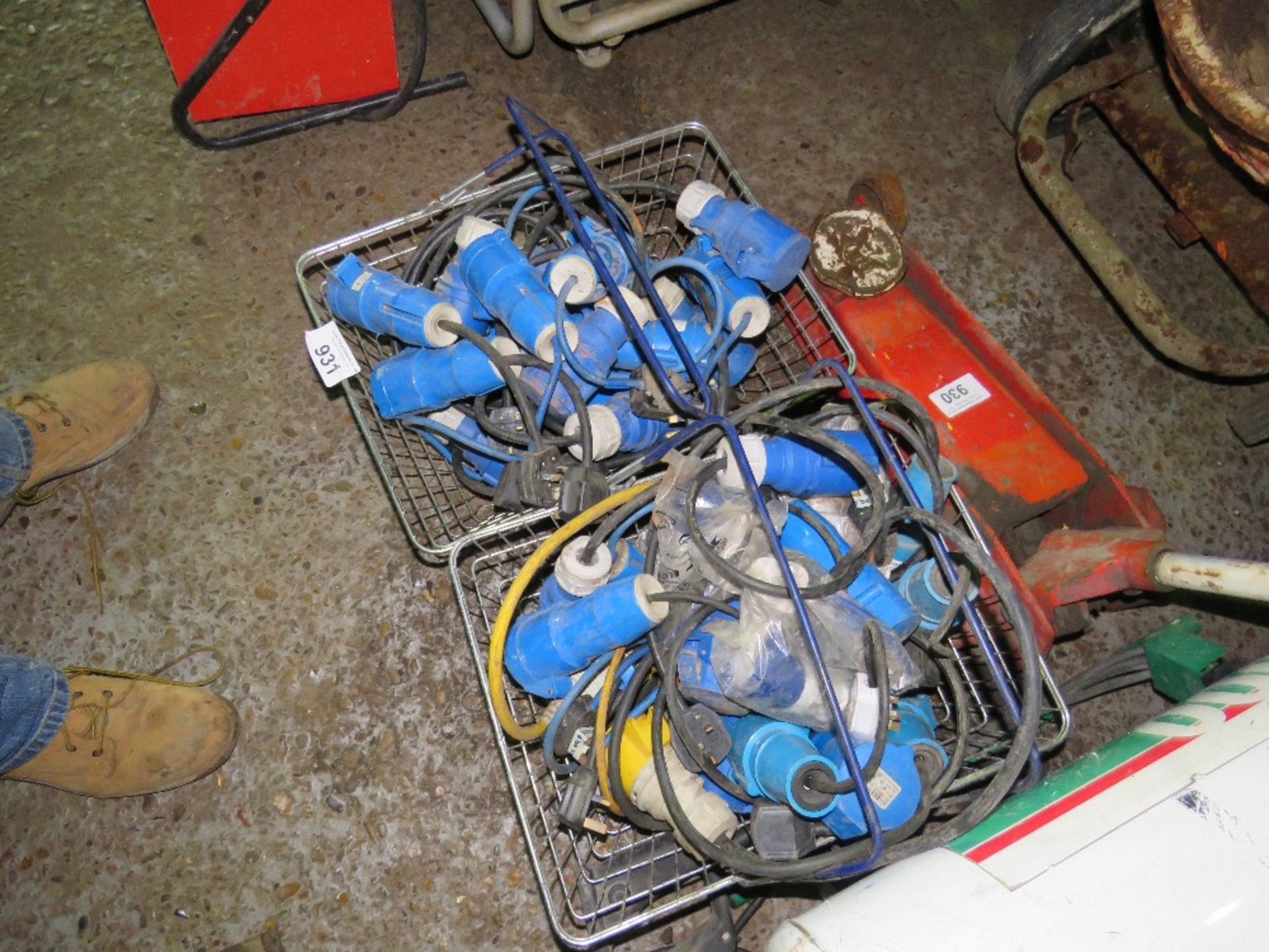 2 X CRATES OF 240VOLT GENERTOR PLUGS/LEADS. - Image 2 of 2