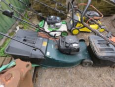 HAYTER HARRIER MOWER WITH COLLECTOR.