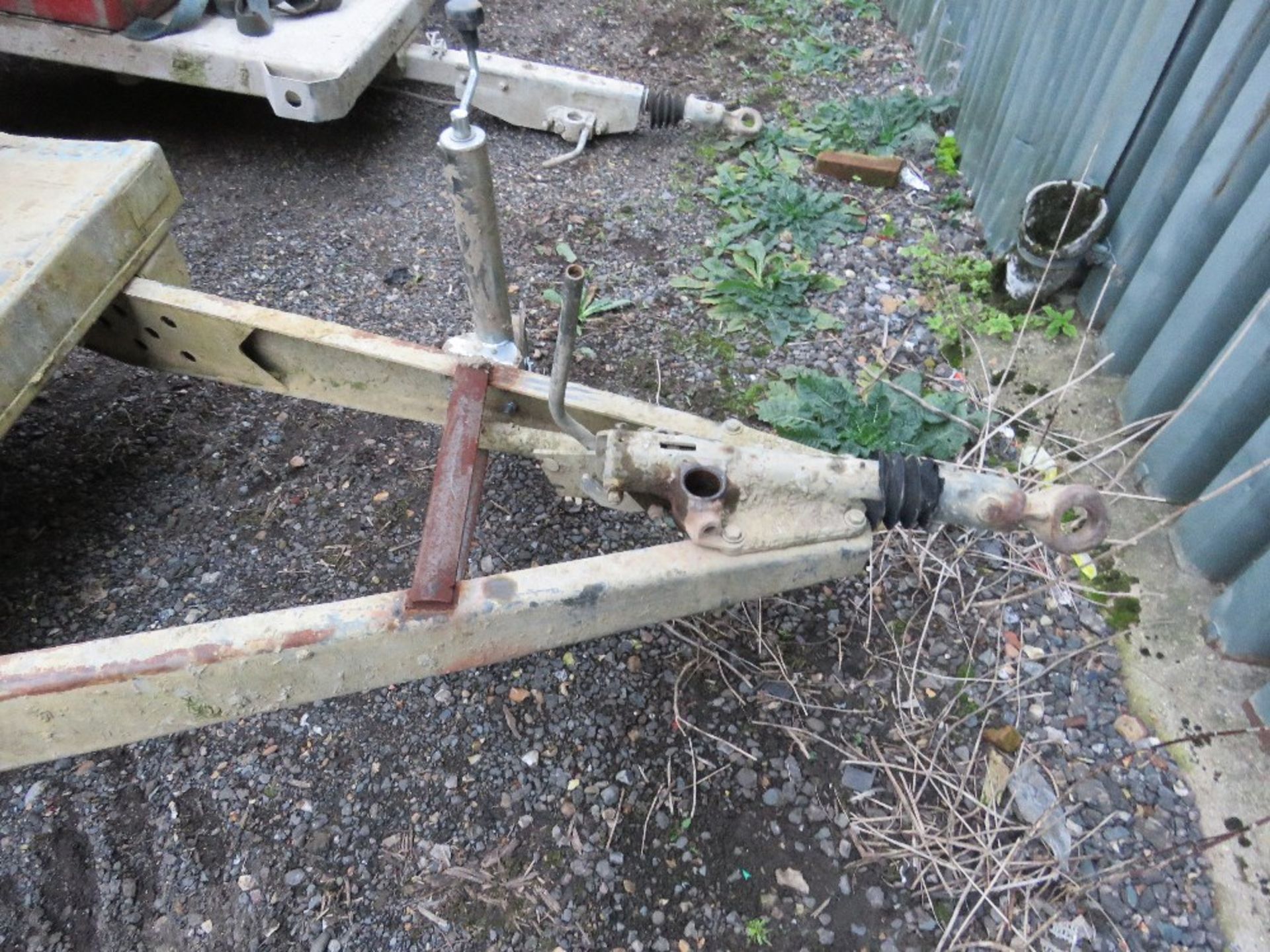 WESTERN TWIN AXLED PLASTIC TANKED WATER BOWSER. - Image 4 of 5