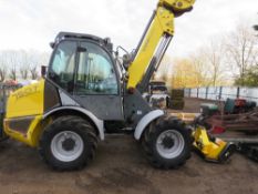 KRAMER ALLRAD 750T TELESCOPIC CENTRE BOOM HANDLER REG:VX09 JSY. 6943 REC HOURS. WITH FORKS FITTED. S