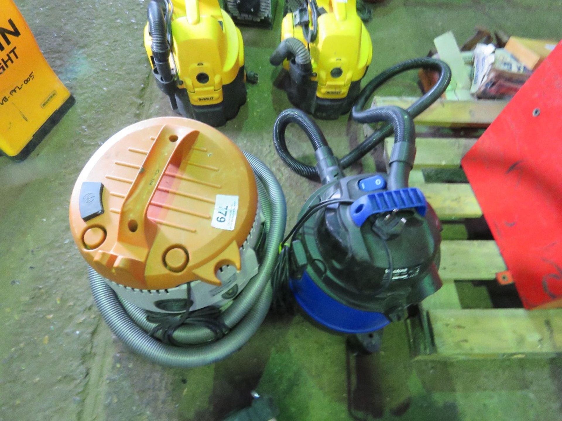2 X 240 VOLT VACUUMS. SOLD UNDER THE AUCTIONEERS MARGIN SCHEME THEREFORE NO VAT WILL BE CHARGED ON T - Image 3 of 3