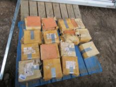 PALLET CONTAINING TERRACOTTA TILES. THIS LOT IS SOLD UNDER THE AUCTIONEERS MARGIN SCHEME, THEREFORE